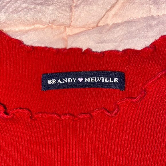 brandy red tee - Picture 2 of 2